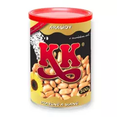KK Arašídy pražené solené plech 500 g