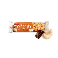 Emco Tyčinka ořechy/kešu 35g