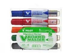 PILOT Popisovač na bílé tabule V-Board Master 5 barev