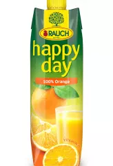 Rauch Happy Day pomeranč 100% 1l