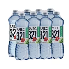 Rajec 321 Soustředění rybíz citronová tráva jemně perlivá voda 750ml / 8 ks