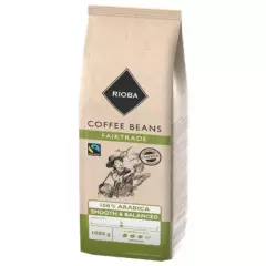 Rioba Fair Trade 100% Arabica káva zrno 1 kg