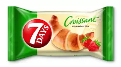 7DAYS Croissant jahoda 20 x 60 g