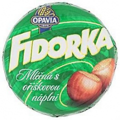 Opavia Fidorka mléčná s oříšky 30g