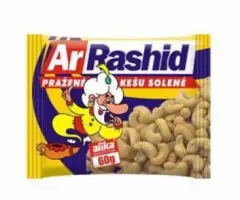 Ar. Rashid Kešu pražené solené 12 x 60 g