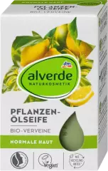ALVERDE NATURKOSMETIK přírodní tuhé mýdlo bio verbena, 100 g