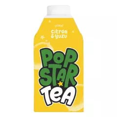 POPSTAR Tea citron yuzu 8 x 500 ml
