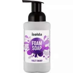 Mýdlo ISOLDA VIOLET, zpěňovací s pumpičkou, 400 ml