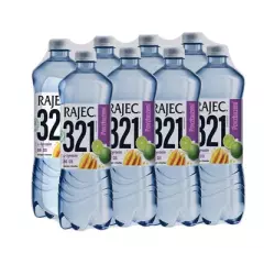 Rajec 321 Povzbuzení mango limeta jemně perlivá voda 750ml / 8 ks