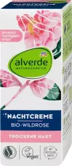 Alverde noční pleťový krém bio divoká růže 50 ml