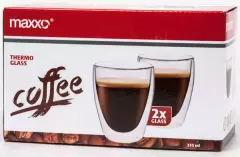 MAXXO Šálek dvoustěnný Coffee 235 ml 2 ks