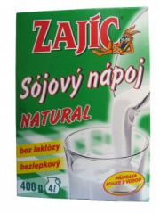 Zajíc Sójový nápoj Natural 400g