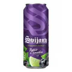 Svijany Svijanský Vozka rybíz limetka 0,5l plech / 12 ks