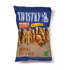 Twistky mořská sůl med 180 g