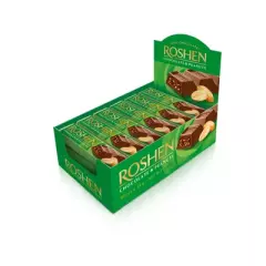 Roshen Čokoládová tyčinka s arašídy 30 x 38 g