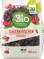 bio sušené ovoce, višně vypeckované, 100 g
